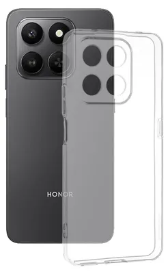 Obrázok produktu pre Techsuit - Clear Silicone puzdro pre Honor 400 Smart 5G / 400 Smart 4G / X7d 4G - priehľadné