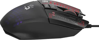 Immagine prodotto di A4tech BLOODY W60 Max Mini, mouse da gioco retroilluminato, 12000 DPI, nero, USB