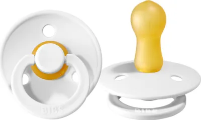 Obrázok produktu pre Bibs Cumlík Hevea 0-6 m biela