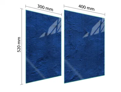 Produktbild von Glasschutzplatte Für Herd 70X52 Schiefer