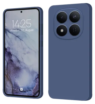 Produktbild von Hülle für Xiaomi Redmi Note 15 Pro 5G Case Cover Bumper Smartphone Softgrip Schutzhülle Farbe: Lavendelblau
