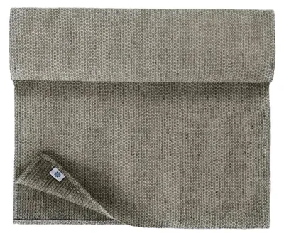 Imagen del producto de Omgoods - Mantel individual de lujo, 100% lino, color beige, 47 x 220 cm