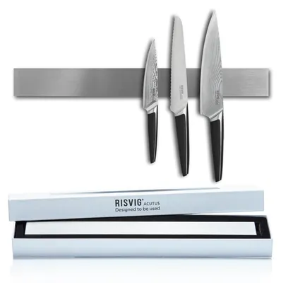 Magnetische Messerleiste 40 cm, Edelstahl, für 6-7 Messer