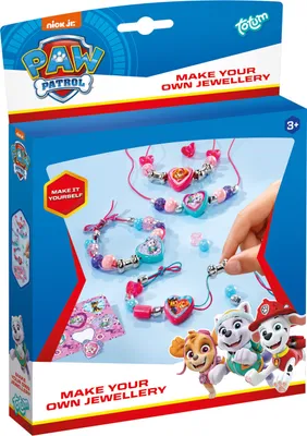 Produktbild von Totum Paw Patrol Schmuck-Bastelset fr Mdchen