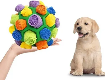 Produktbild von Famanu Snuffelmat interaktives Puzzlespielzeug - grau