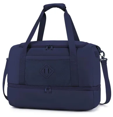 Image de Sac de voyage cabine - 45 x 36 x 20 cm - Sac de sport avec compartiment pour chaussures et compartiment pour vêtements mouillés