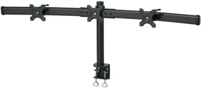 Produktbild von SpeaKa Professional Monitor-Tischhalterung SP-1664324 3 Display(s) 33,0 cm (13) - 61 cm (24) Schwarz Höhenverstellbar