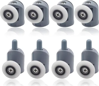 Obrázek produktu pro 8 Válečková ložiska pro sprchové kouty, 20-27 mm