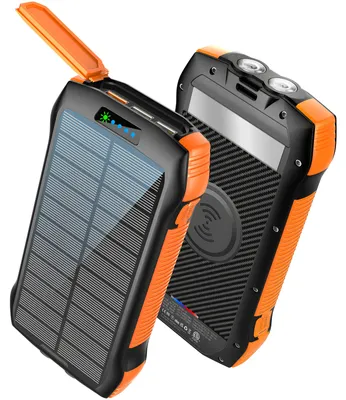 Produktbild von Solar Solartank-20pdqi 20000mah Solar Powerbank mit einer Taschenlampe für die Reise