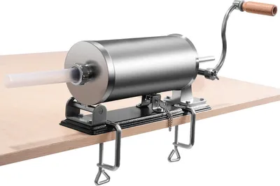Produktbild von GOPLUS Edelstahl Wurstfueller Wurstfuellmaschine manuell Wurstmaschine Wurstpress Wurstspritze 3,6L