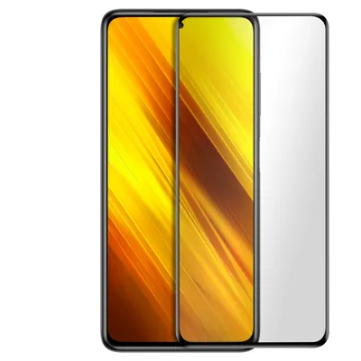 Image de Avizar, film de protection en verre pour écran de Xiaomi Poco X3 / X3 Pro, couleur noire