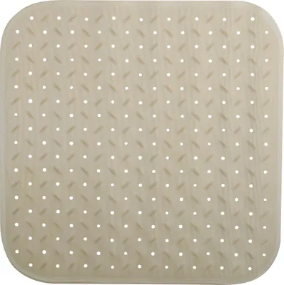 Produktbild von MSV Dusch-/Badeschutzmatte Bad - Gummi - beige - 54 x 54 cm