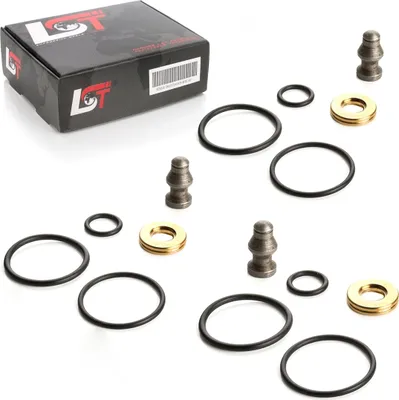 Produktbild von 3x Einspritzdüse Reparatursatz Dichtungssatz für AUDI SEAT SKODA VW 038198051B