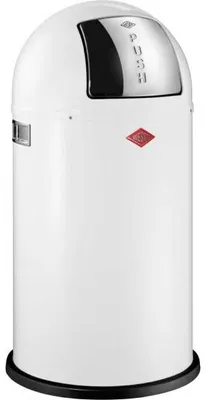 Zdjęcie produktu dla Wesco - Kosz na śmieci 22L Pushboy Junior biały