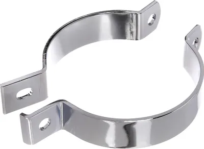 Zdjęcie produktu dla Nosnik do wydechu, chromowany - MZ ETZ250, ETZ251, ETZ301, TS250, TS250/1, ES175/2, ES250/2, ETS250