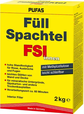 Produktbild von Pufas Füllspachtel innen 2kg 3003000