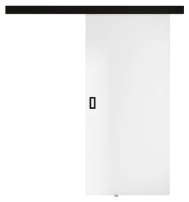 Produktbild von MIRJAN24 Schwebetür Werdi, Stilvoll Zimmertür, Wohnzimmer, Praktisch (Größe: 70 cm, Farbe: Weiß)