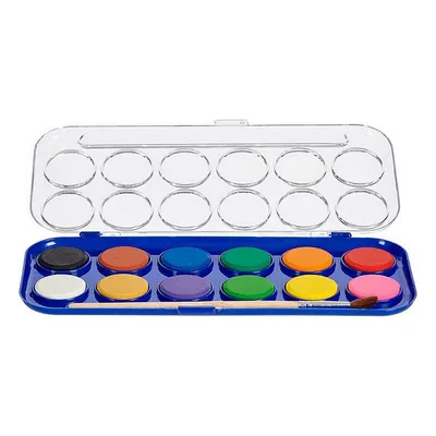 Productafbeelding van Waterverfsets, 12 kleuren (12 stuks)