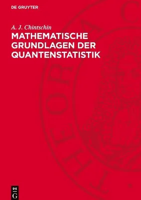 Produktbild von Mathematische Grundlagen der Quantenstatistik