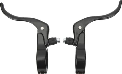 Zdjęcie produktu dla 1 para dźwigni hamulca rowerowego ze stopu aluminium, ergonomiczna, uniwersalna dźwignia górska do kierownicy, 31,8 mm