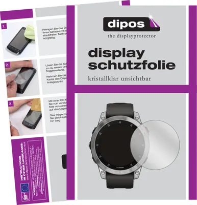 Produktbild von 5x Schutzfolie für Garmin Epix Gen 2 klar Displayschutzfolie Folie Display Schutz dipos