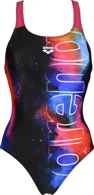 Produktbild von Arena W COSMIC SWIM PRO BACK ONE PIE BLACK-FREAK ROSE BLACK-FREAK ROSE 36