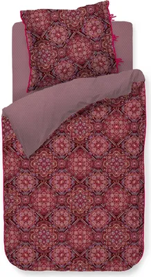 Produktbild von Pip Studio Bettwäsche-Garnitur PIP Il Mosaico Farbe Dark Red Größe 155x220 AL