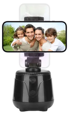 Produktbild von 360° Telefonhalter mit Bewegungssensor - Stativ - Gesichtsverfolgung - Rotierbar
