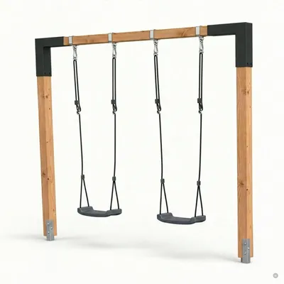 Produktbild von EXIT Linea 85 Holz-Spielgerät, mit Schaukel, Spielgerät für Outdoor, Kinder