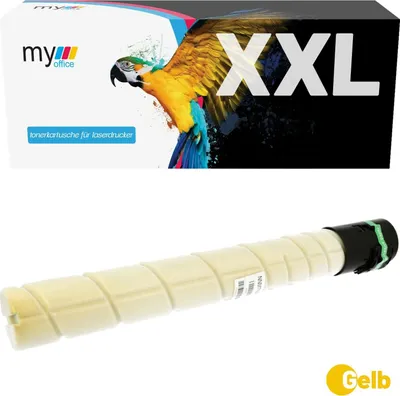 Produktbild von Toner für Konica Minolta "TN-324" My Office Bizhub C258 C308 C368, Yellow