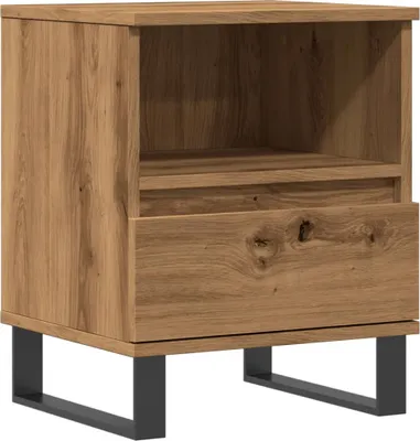 Zdjęcie produktu dla VidaXL 857378, Dąb, Metal, Drewno, 400 mm, 350 mm, 500 mm, 1 szt.