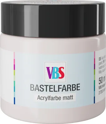 Produktbild von VBS Bastelfarbe, 50 ml Antikrosé