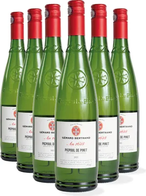 Produktbild von Héritage "An 1618" Picpoul de Pinet 2024 Lot 6 bouteilles 75cl