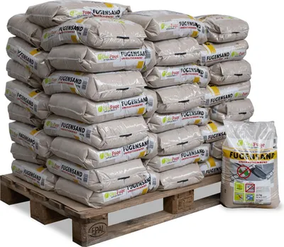 Produktbild von ÖkoFuge Fugensand Grau 20kg x 50 Sack 1000kg Palette