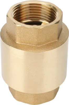 Produktbild von Hochpräzises Rückschlagventil aus Messing mit Gewinde für Wasser, Gas und Öl (G3/4")