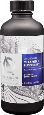 Produktbild von Quicksilver Scientific Nahrungsergänzungsmittel Liposomal Vitamin C Elderberry 100 ML, BI6434