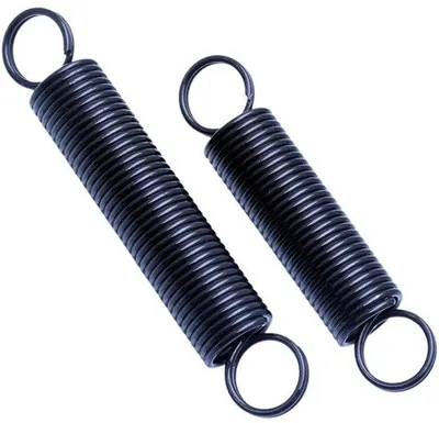 Productafbeelding van Dubbele Trekveer - Trekveer L-vorm - Apparaten Repareren - Roestbestendig Verenstaal - 2.5x30x120mm - Zwart