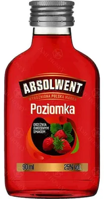 Obrázok produktu pre Likér Absolwent, príchuť malina, 90 ml