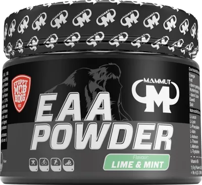 Produktbild von Mammut Nutrition - EAA Powder - 250 g Dose, 1 x 250 g Dose, Geschmack: Lime Mint