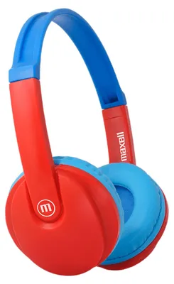 Produktbild von Maxell HP-BT350 Kabelloser Kinderkopfhörer / Headset - Bluetooth 5.0 - Lautstärkebegrenzung 85 dB - Li-Ionen-Akku - 3,5-mm-Klinkenstecker - Mikrofon [52045B]