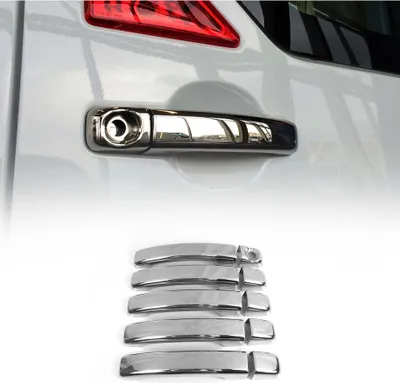 Image de Couverture de poignée de porte pour Opel Vivaro 2014-2019 en Acier Inox 10Pcs