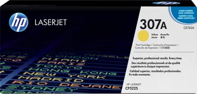 Produktbild von HP tisková kazeta žlutá, CE742A