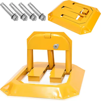 Produktbild von SWANEW Skladací bariérový stĺpik Parková bariéra Ground Socket Car Set in Concrete