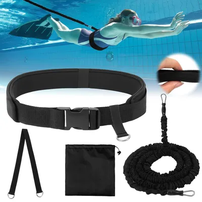 Image de TRANKIELO® - Ceinture de natation pour adultes – Aide à la flottaison réglable, adaptée aux longueurs de 2,5 à 7,5 mètres – Idéale pour l'aquagym et la rééducation
