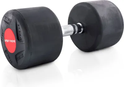 Produktbild von Sport-Thieme Kompakthantel "Gummi", 27,5 kg