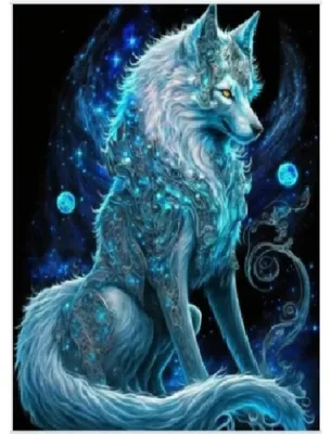 Image de Peinture diamant 40x30 à faire soi-même DIY Diamond Painting Renard