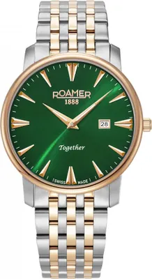 Immagine prodotto di Orologio da uomo ROAMER 992857 49 75 50 verde classico per coppie