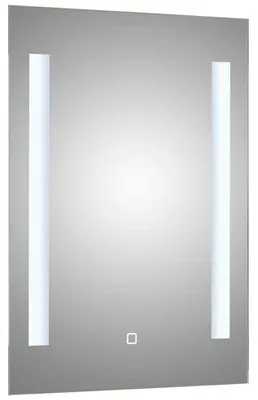 Produktbild von Pelipal S34 LED Badspiegel 50 x 70 cm mit Lichtausschnitt links und rechts