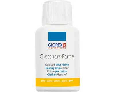 Immagine prodotto di Resina da colata Glorex 20 ml giallo