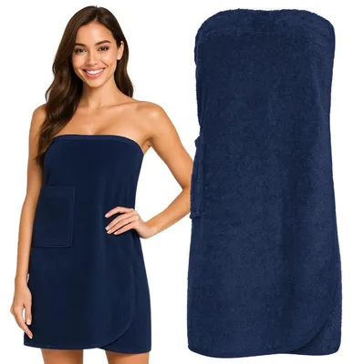 Produktbild von Pareo SPA L/XL Marine 100% Baumwolle